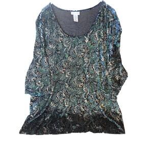 Catherines Women's Long Sleeve Top Plus Size‎ 3X